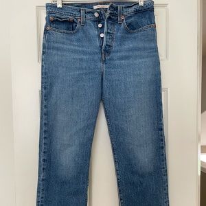 Levi’s Wedgie straight leg jeans